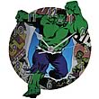 Incredible Hulk Wall Clock